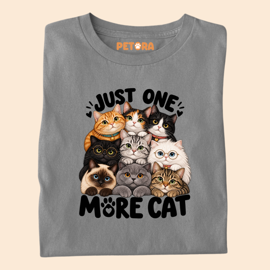 Just One More Cat T-Shirt