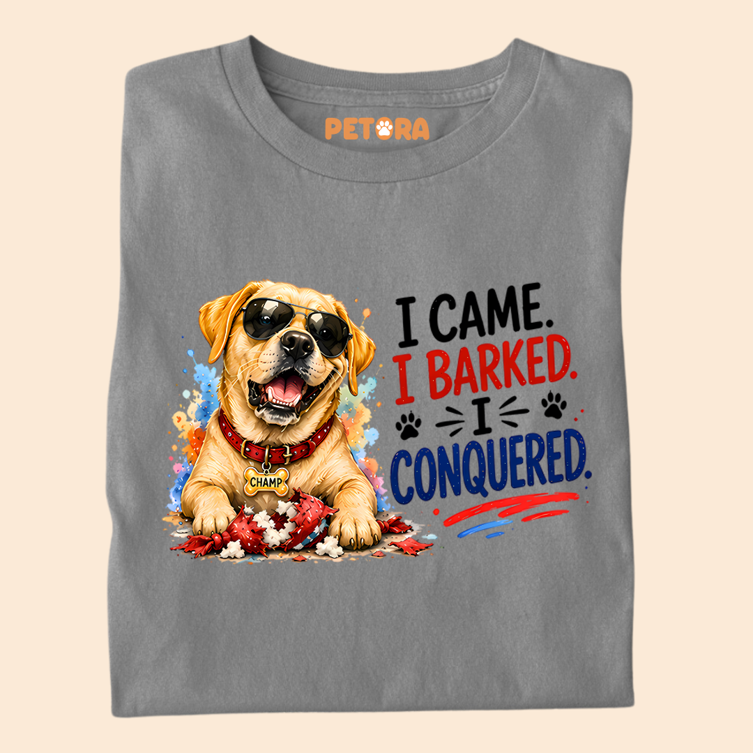I Came I Barked and I Conquered