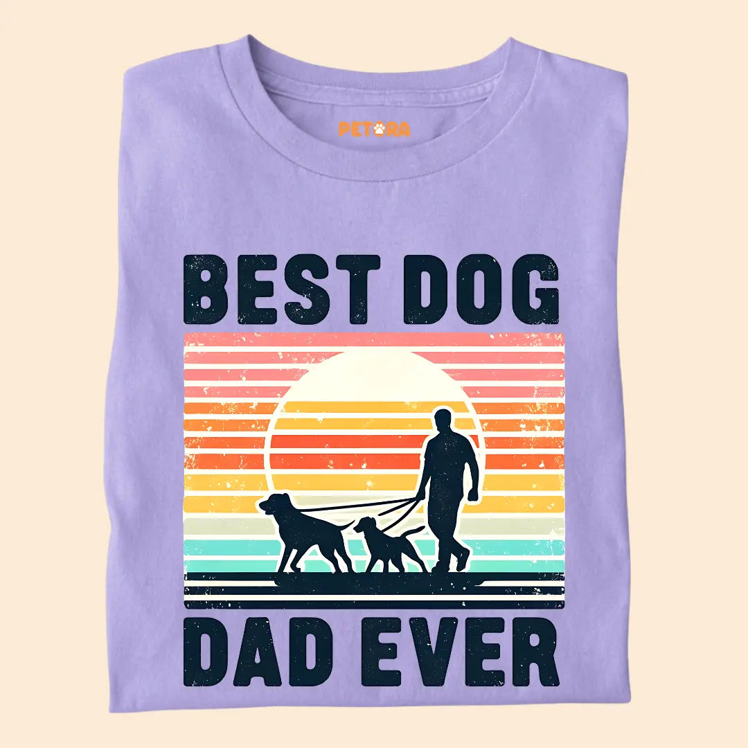 Best Dog Dad Ever Premium T-Shirt for Dog Lovers