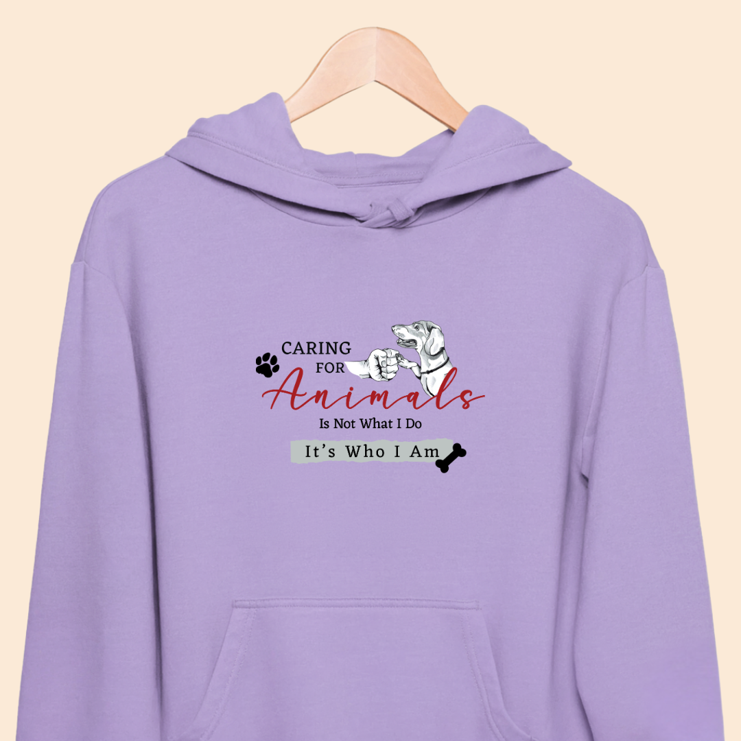 Caring For Animals Premium Unisex hoodie for Dog Lovers