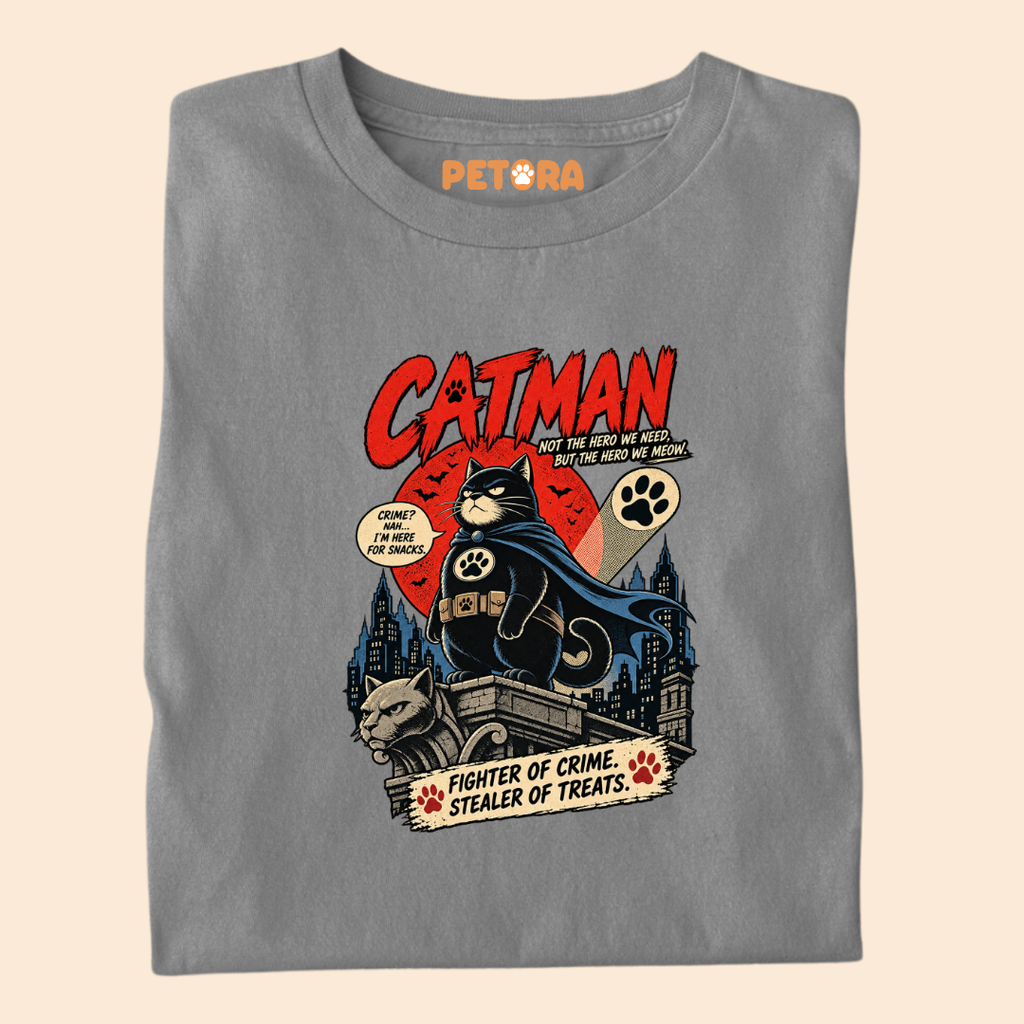 Catman Superhero Black Cat T-Shirt