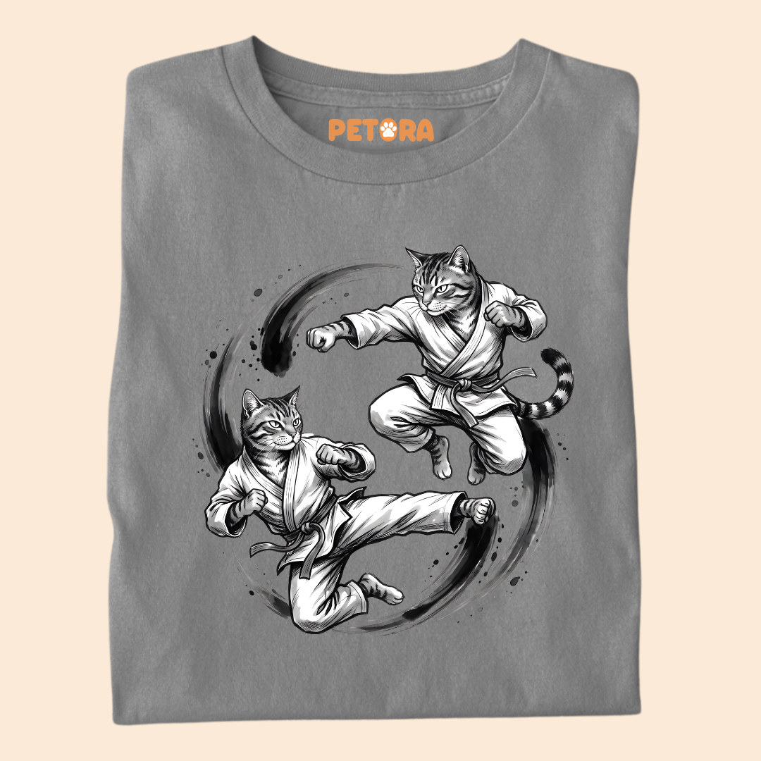 Karate Cats Martial Arts T-Shirt