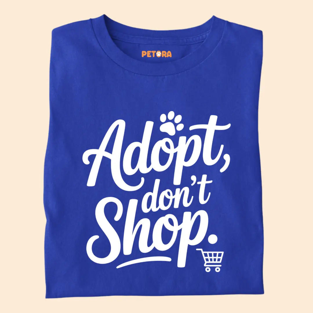 Adopt, Don't Shop Premium Unisex T-shirt for Pet Lovers