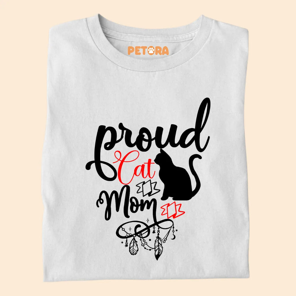 Proud Cat Mom Premium T-shirt