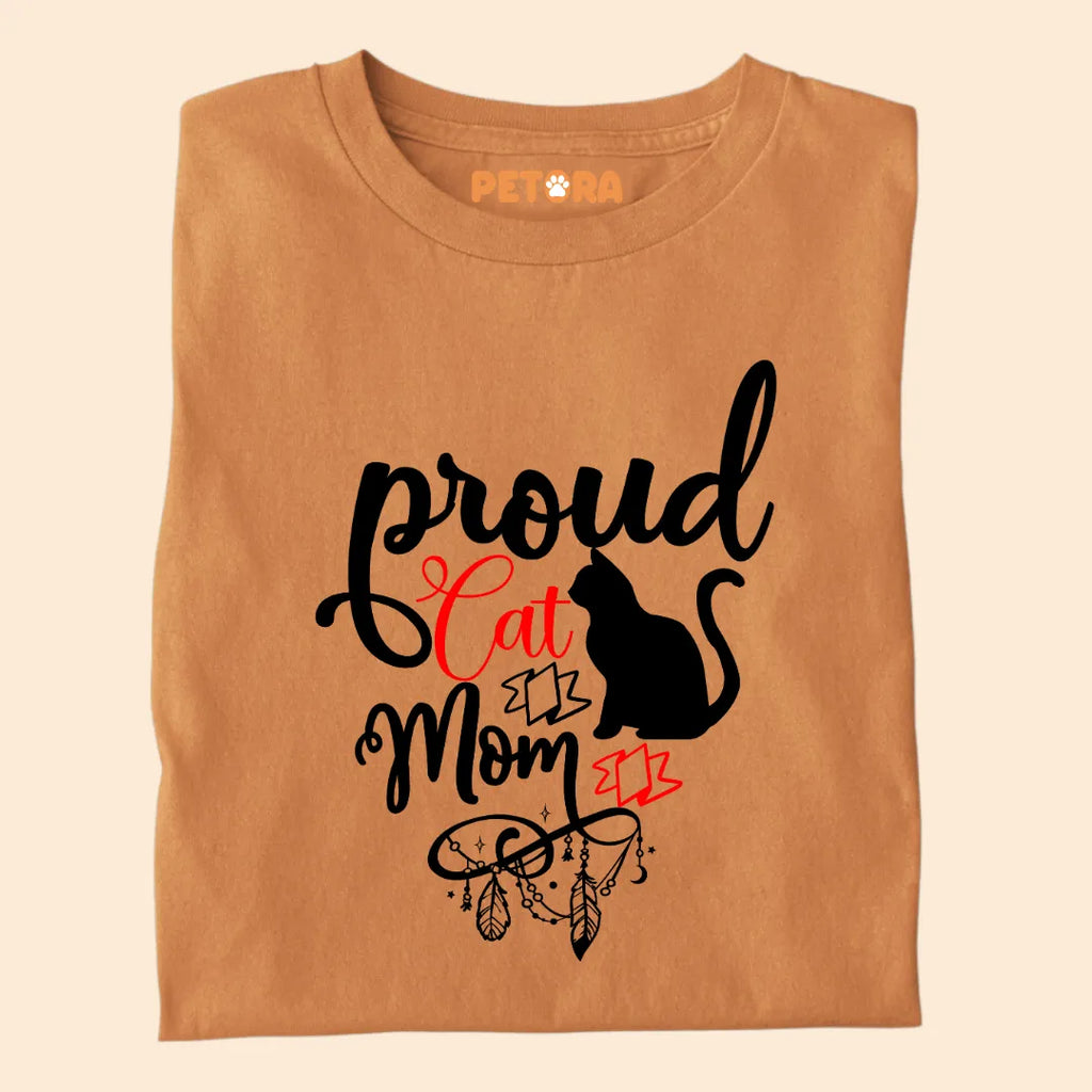 Proud Cat Mom Premium T-shirt