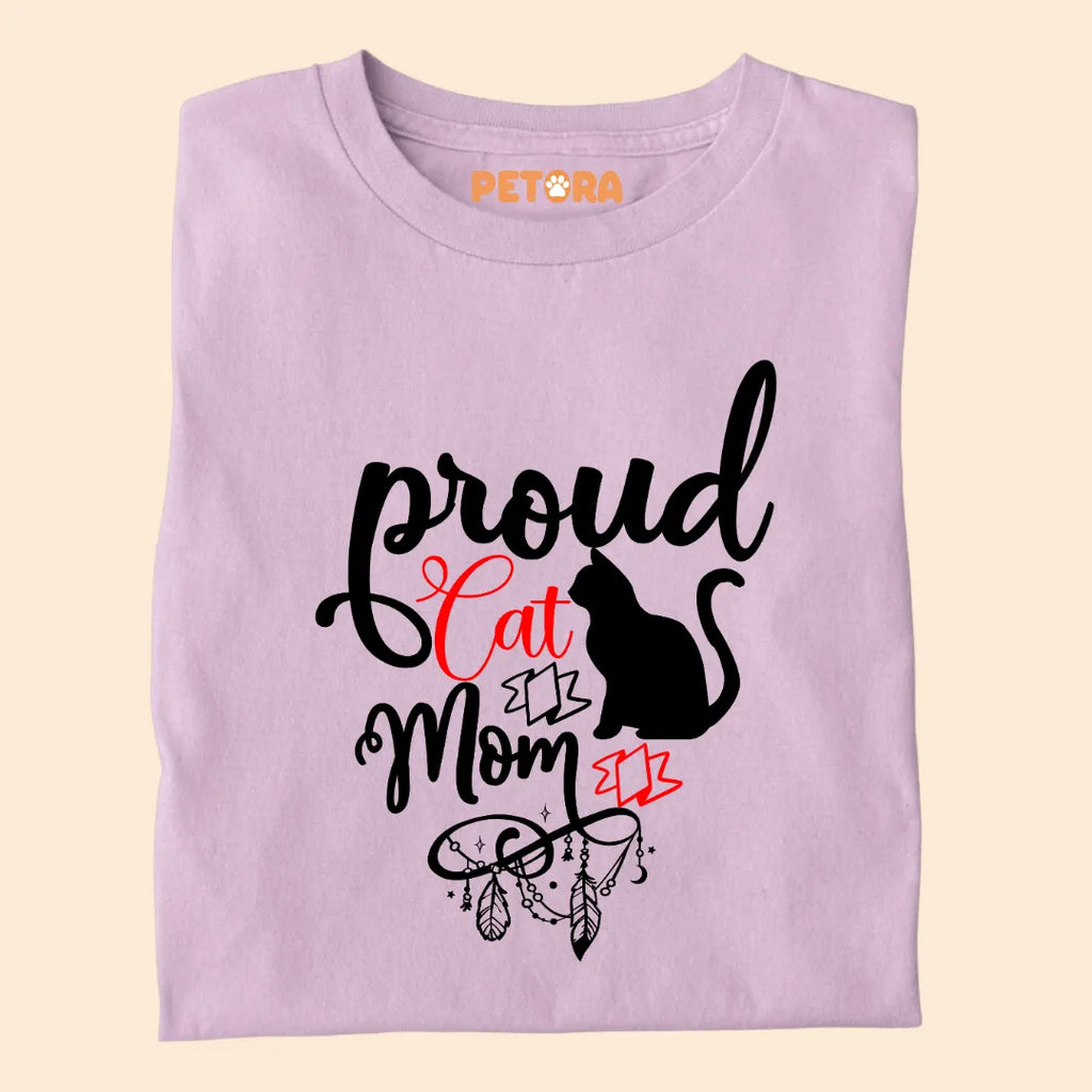 Proud Cat Mom Premium T-shirt