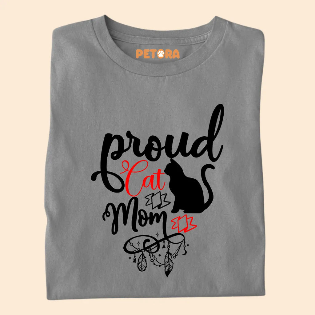 Proud Cat Mom Premium T-shirt