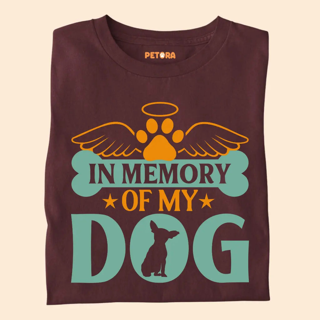 In Memory of My Dog - Premium Unisex T-shirt for Pet Lovers