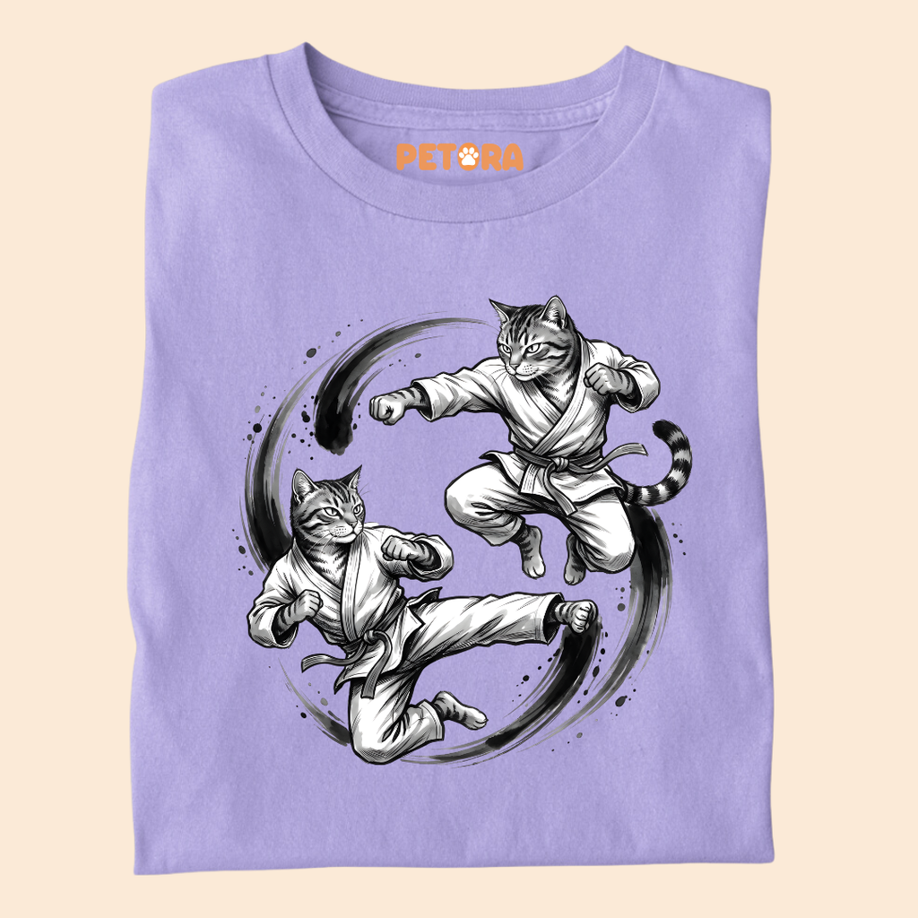 Karate Cats Martial Arts T-Shirt