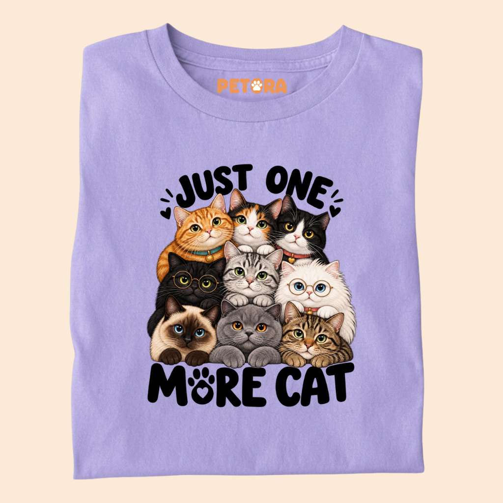 Just One More Cat T-Shirt
