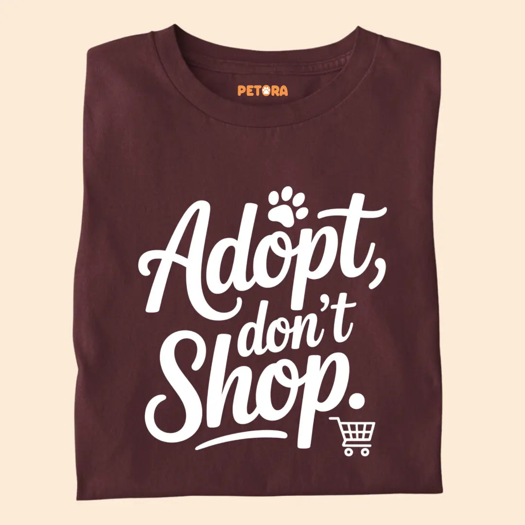 Adopt, Don't Shop Premium Unisex T-shirt for Pet Lovers