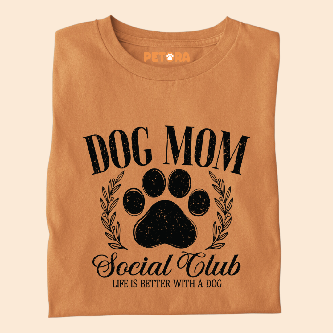 Dog Mom Social Club Premium T-shirt for Women