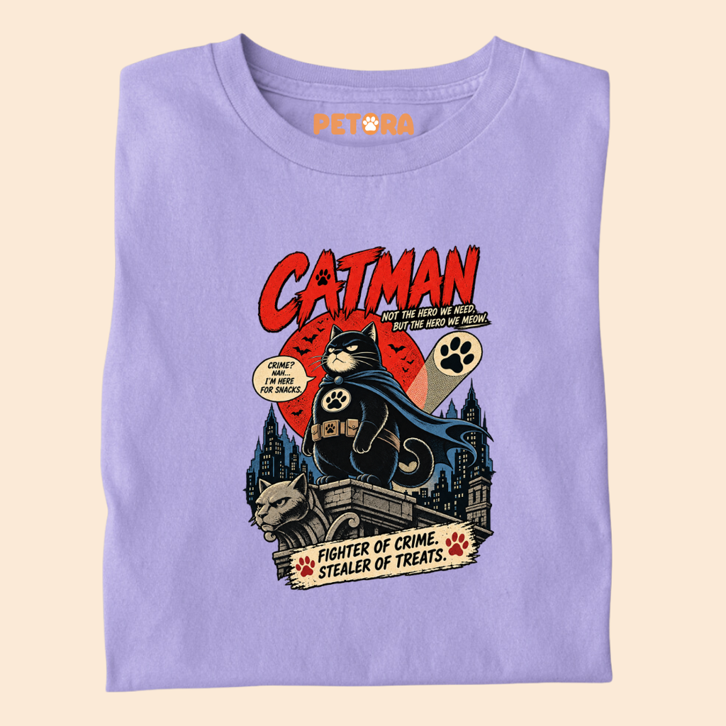 Catman Superhero Black Cat T-Shirt