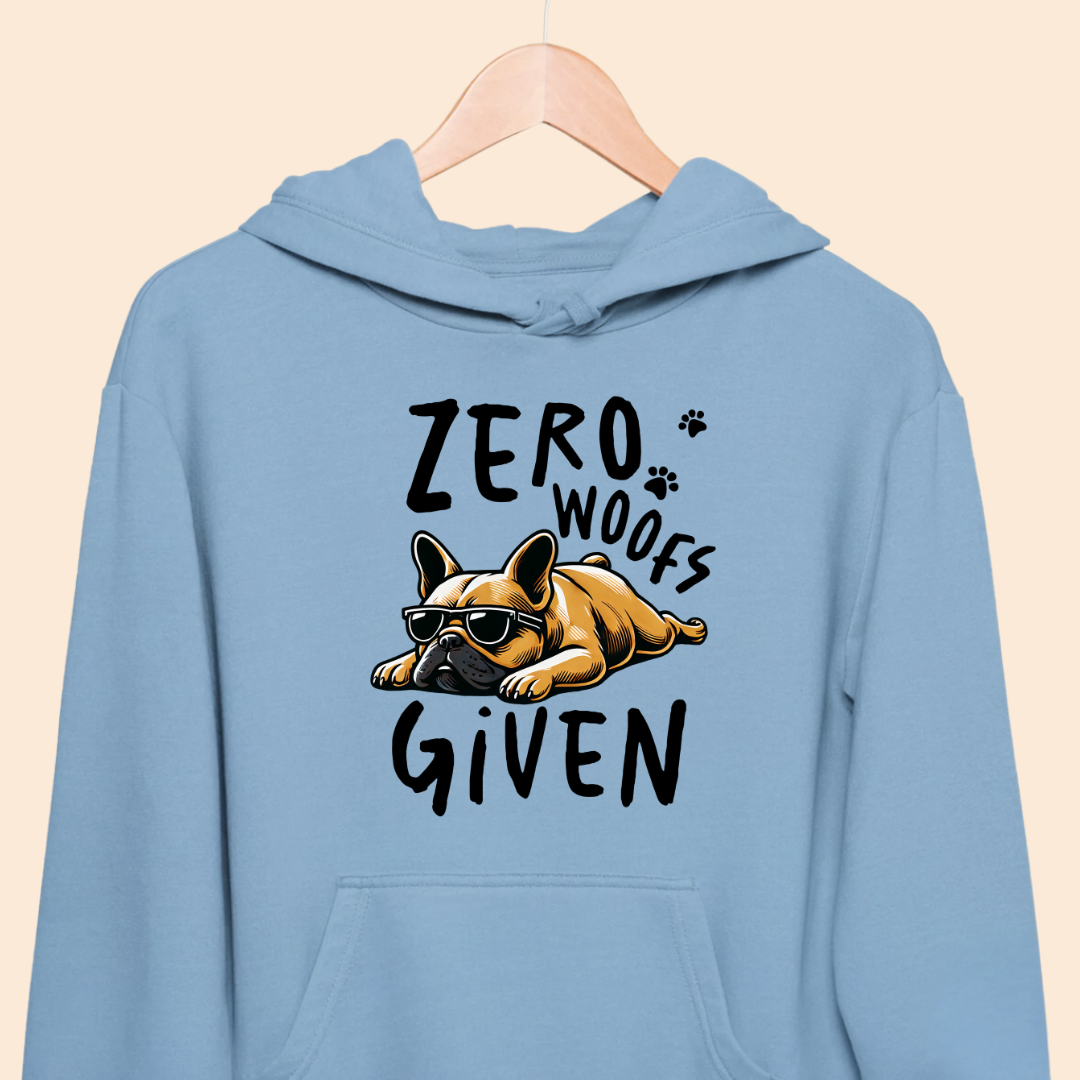 Zero Woofs Given Premium Unisex Hoodie for Dog Lovers