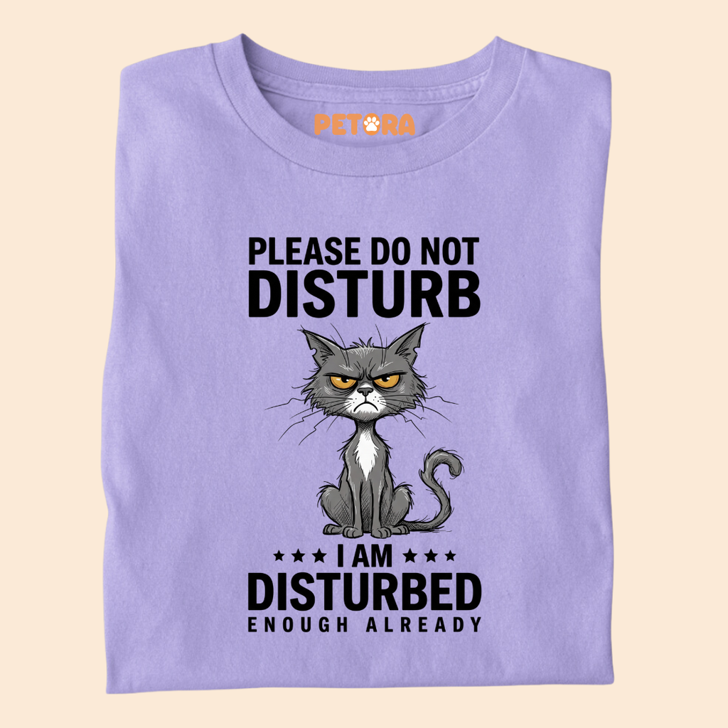 Please Do Not Disturb I Am Disturbed Enough Already T-Shirt