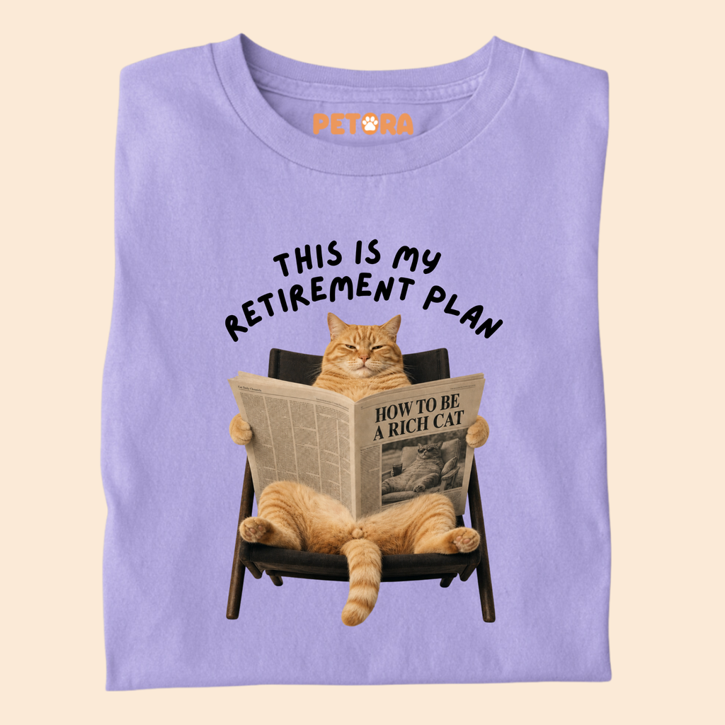 This is my retirement plan Cat Meme T Shirt