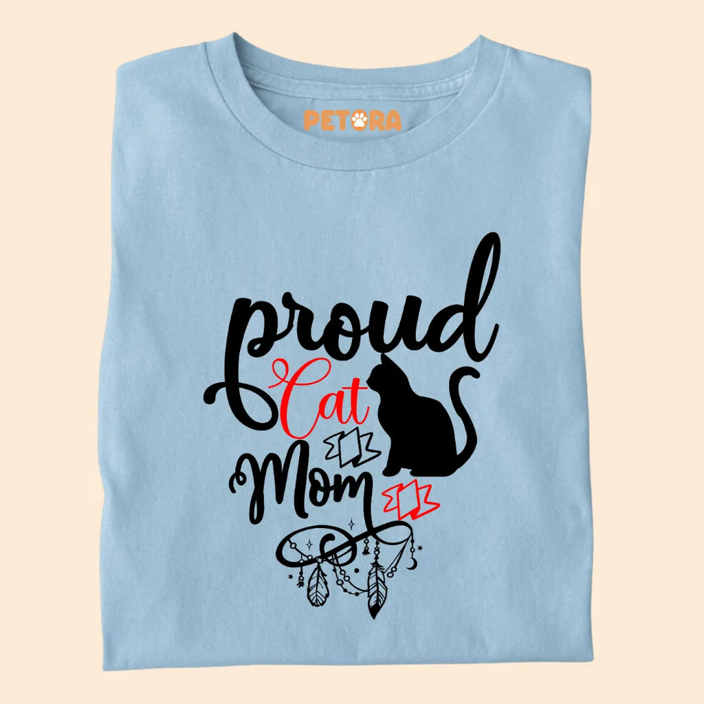 Proud Cat Mom Premium T-shirt