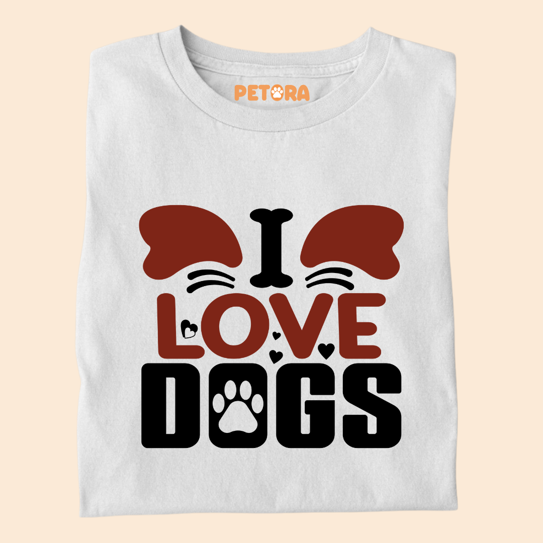 I Love Dogs Premium T-shirt