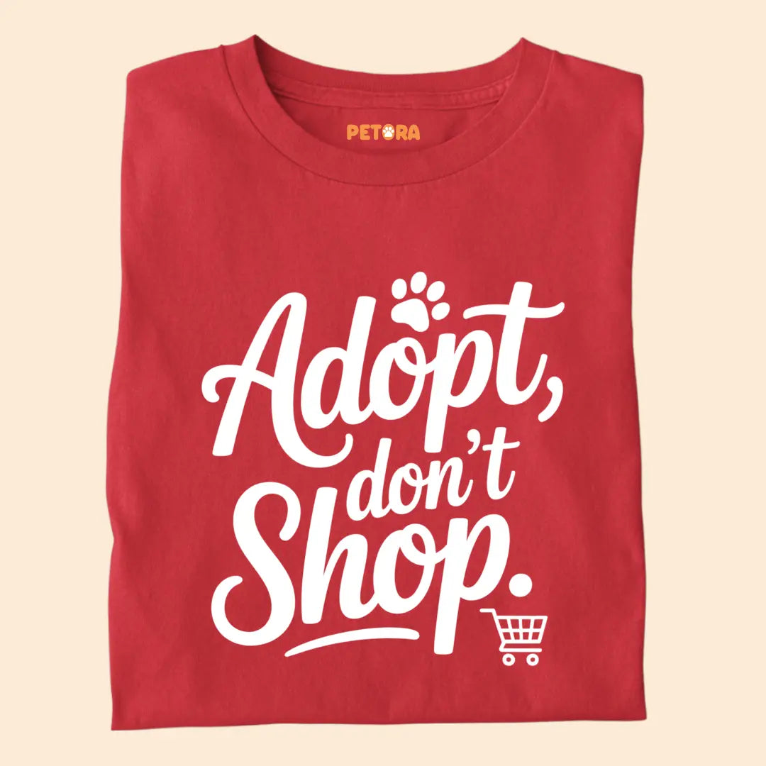 Adopt, Don't Shop Premium Unisex T-shirt for Pet Lovers