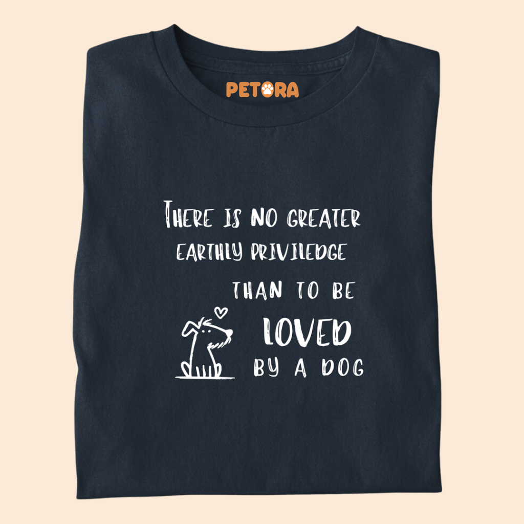 Loved by a Dog T Shirt