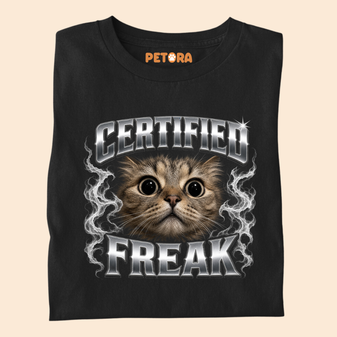 Certified Freak Cat Meme T Shirt