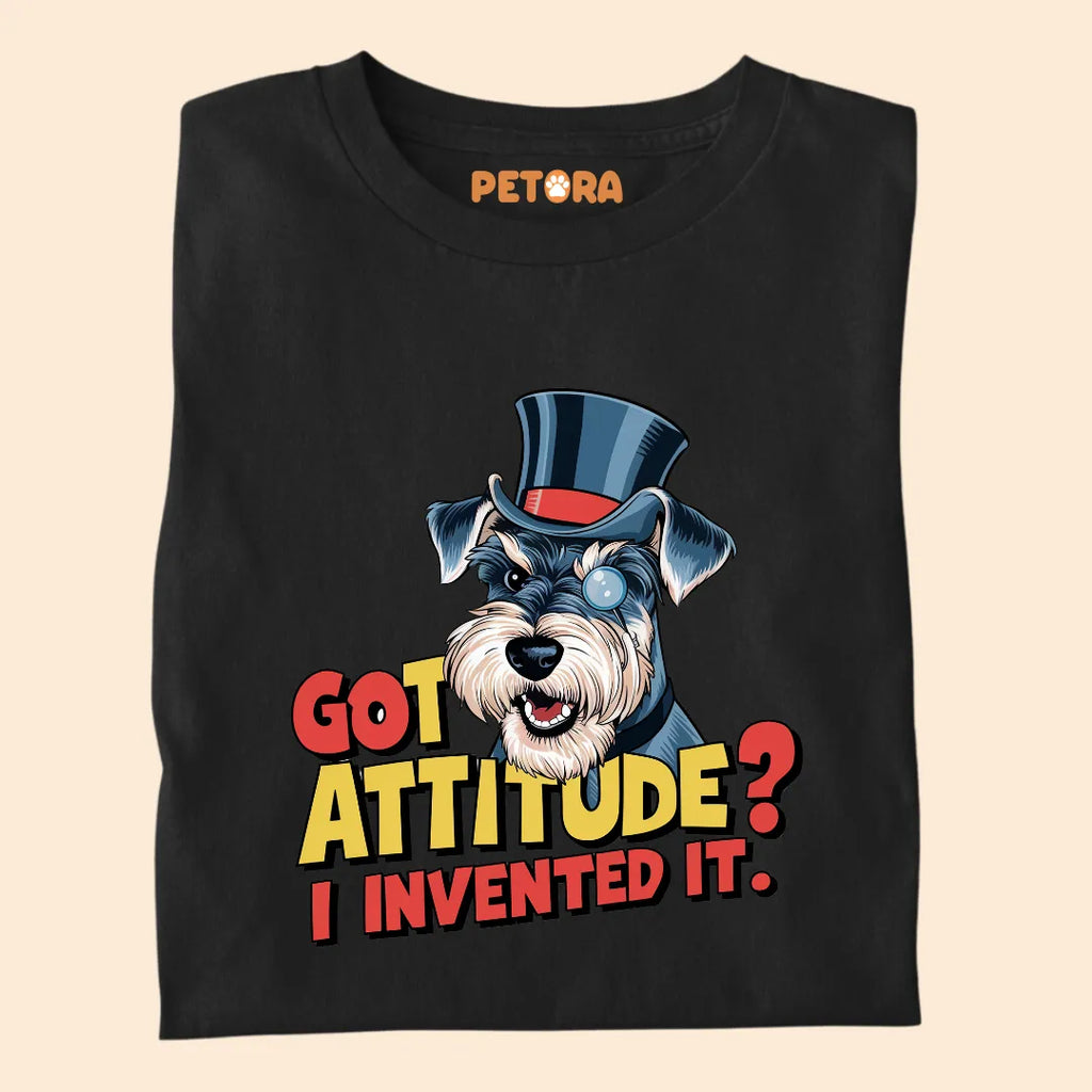 Got Attitude? I Invented It Premium Sarcastic T-shirt for Pet Lovers