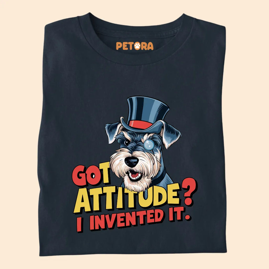 Got Attitude? I Invented It Premium Sarcastic T-shirt for Pet Lovers