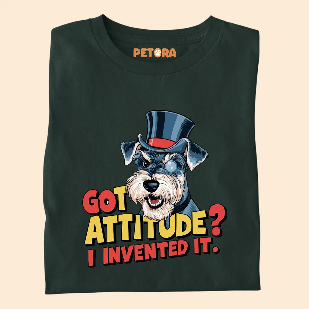 Got Attitude? I Invented It Premium Sarcastic T-shirt for Pet Lovers