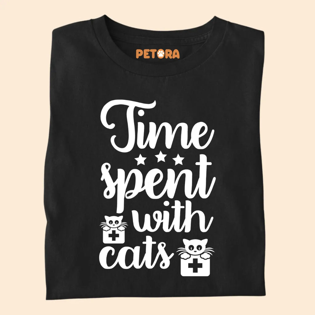 Time Spent With Cats Premium T-shirt