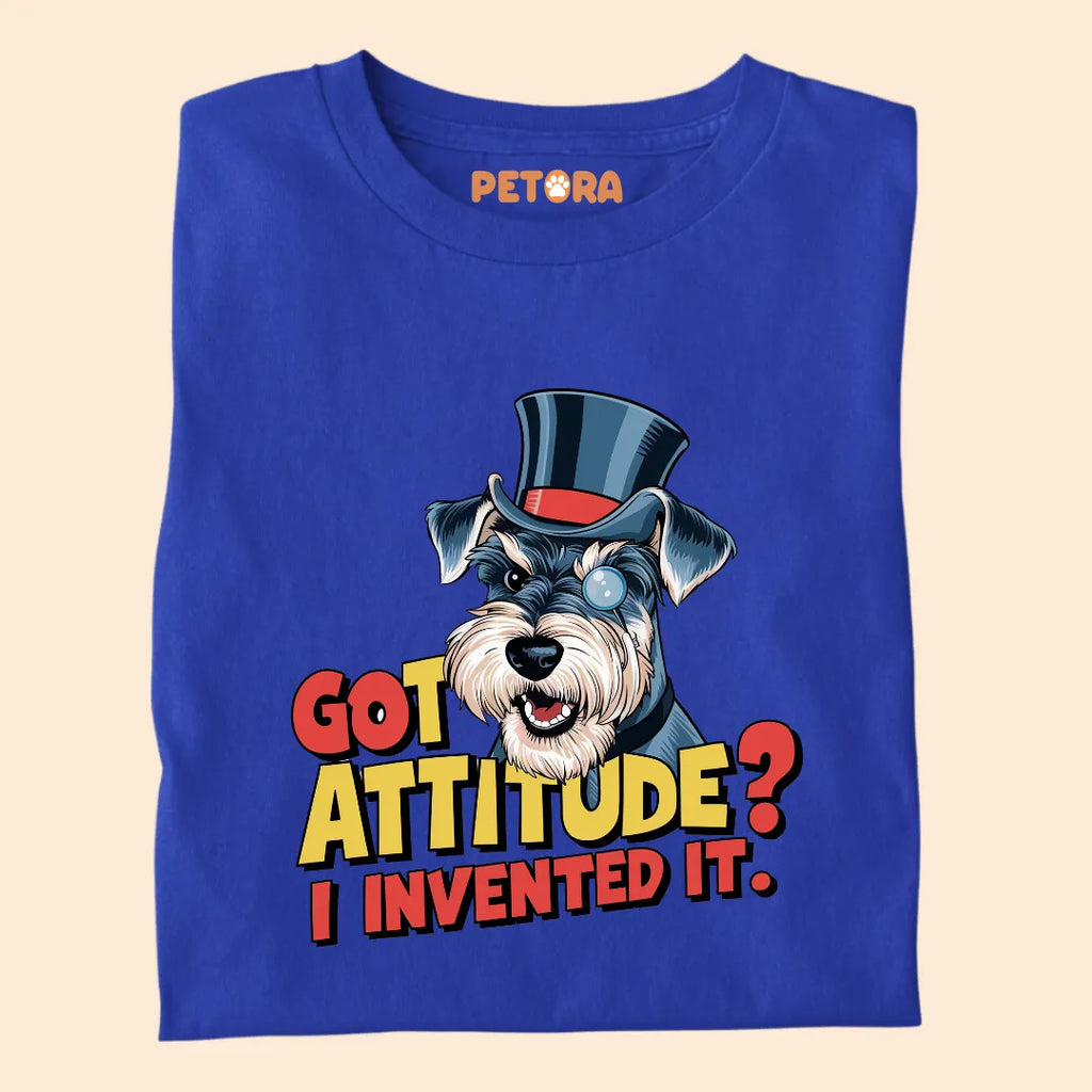Got Attitude? I Invented It Premium Sarcastic T-shirt for Pet Lovers