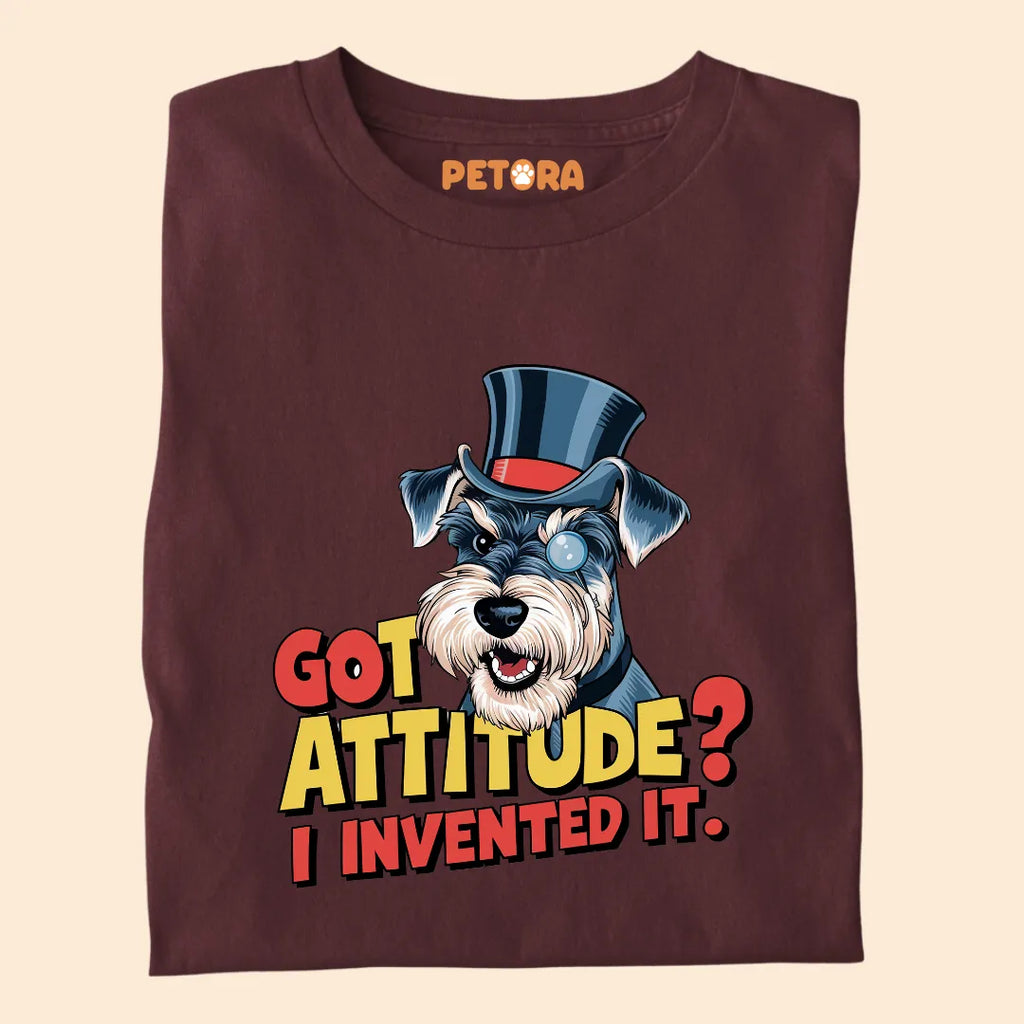 Got Attitude? I Invented It Premium Sarcastic T-shirt for Pet Lovers