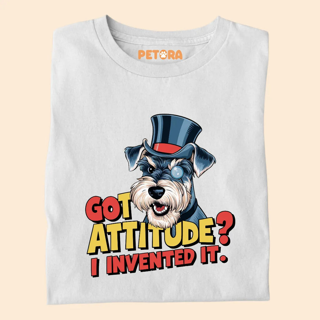 Got Attitude? I Invented It Premium Sarcastic T-shirt for Pet Lovers