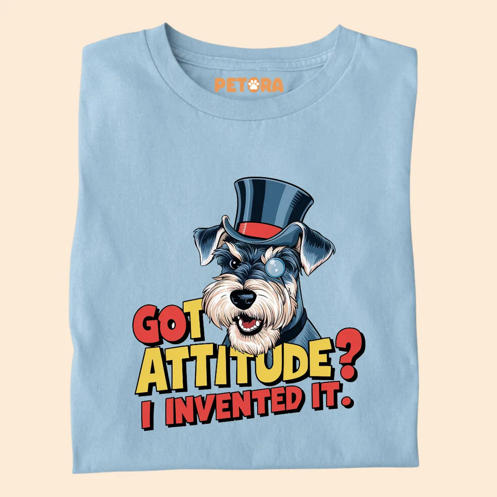 Got Attitude? I Invented It Premium Sarcastic T-shirt for Pet Lovers