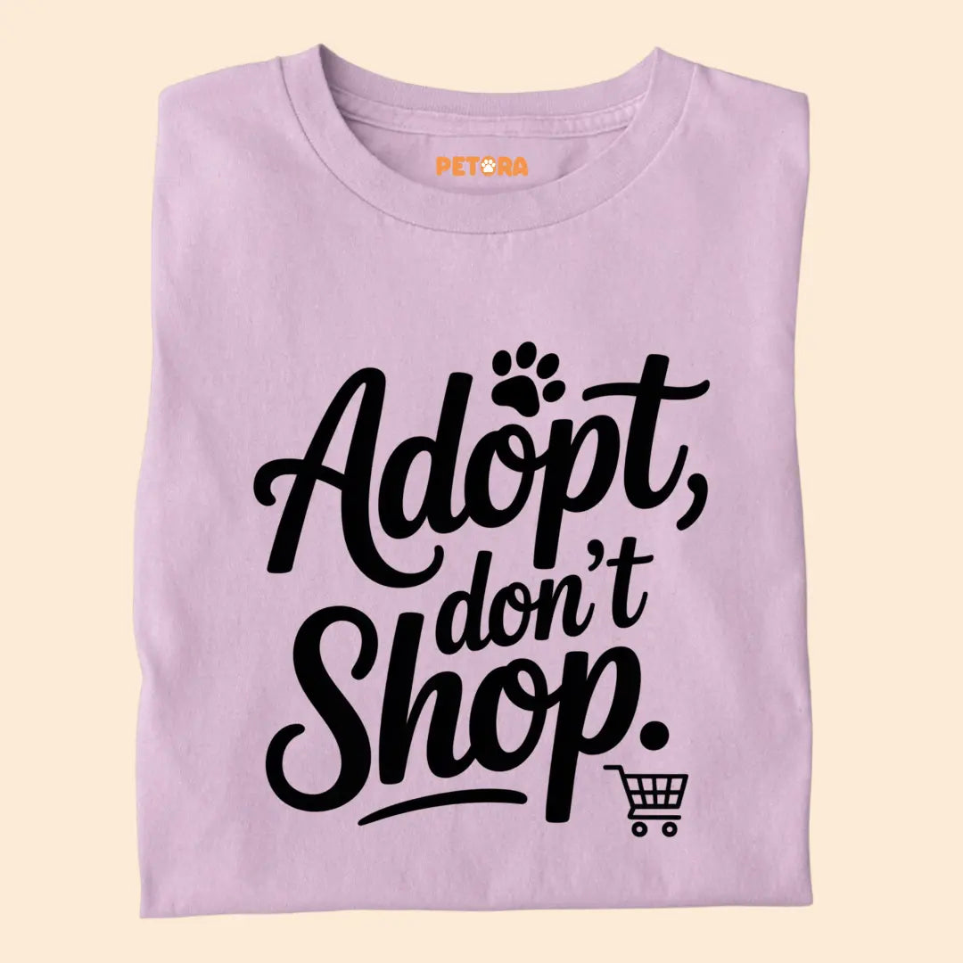 Adopt, Don't Shop Premium Unisex T-shirt for Pet Lovers