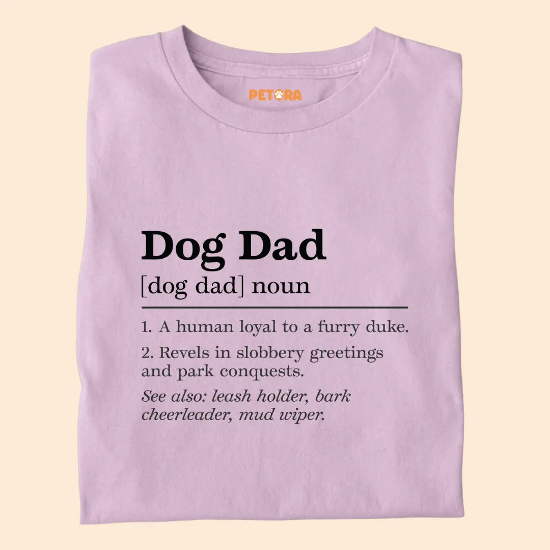 Dog Dad Noun Premium T-Shirt for Dog Lovers