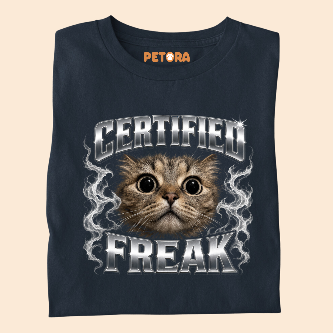 Certified Freak Cat Meme T Shirt