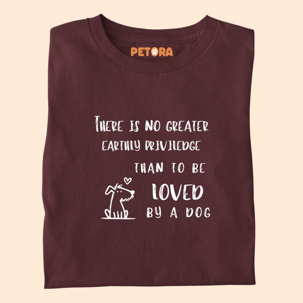 Loved by a Dog T Shirt