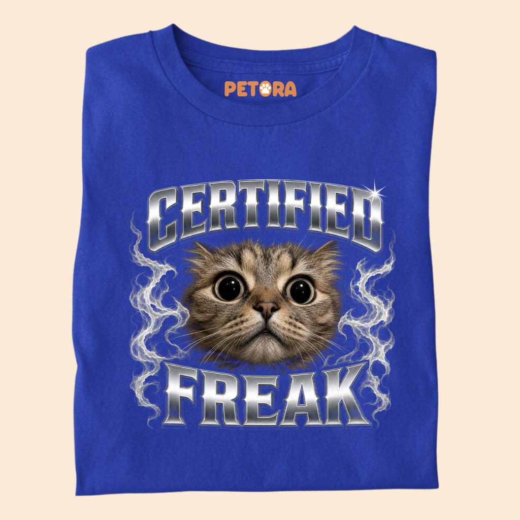 Certified Freak Cat Meme T Shirt