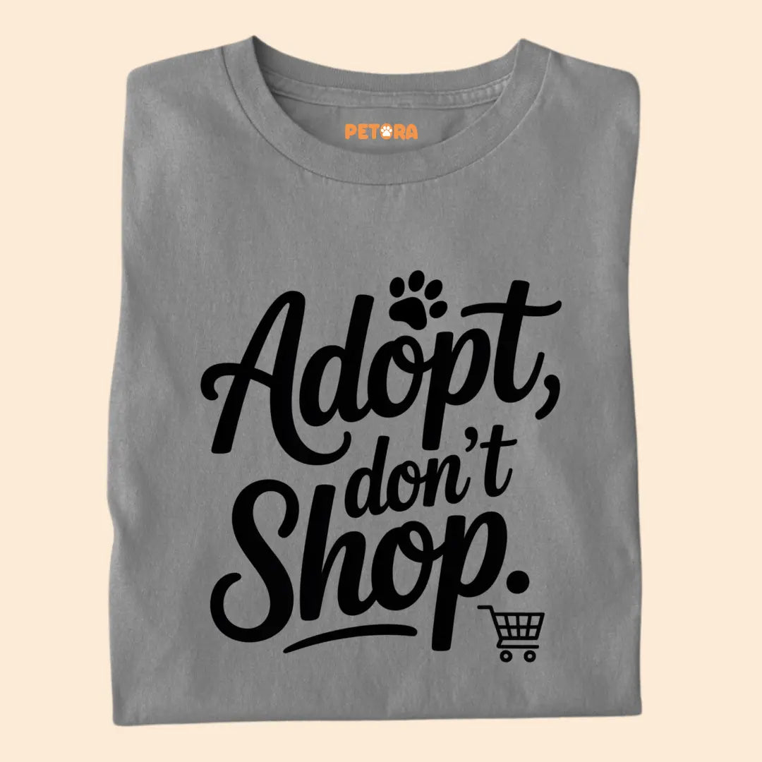 Adopt, Don't Shop Premium Unisex T-shirt for Pet Lovers