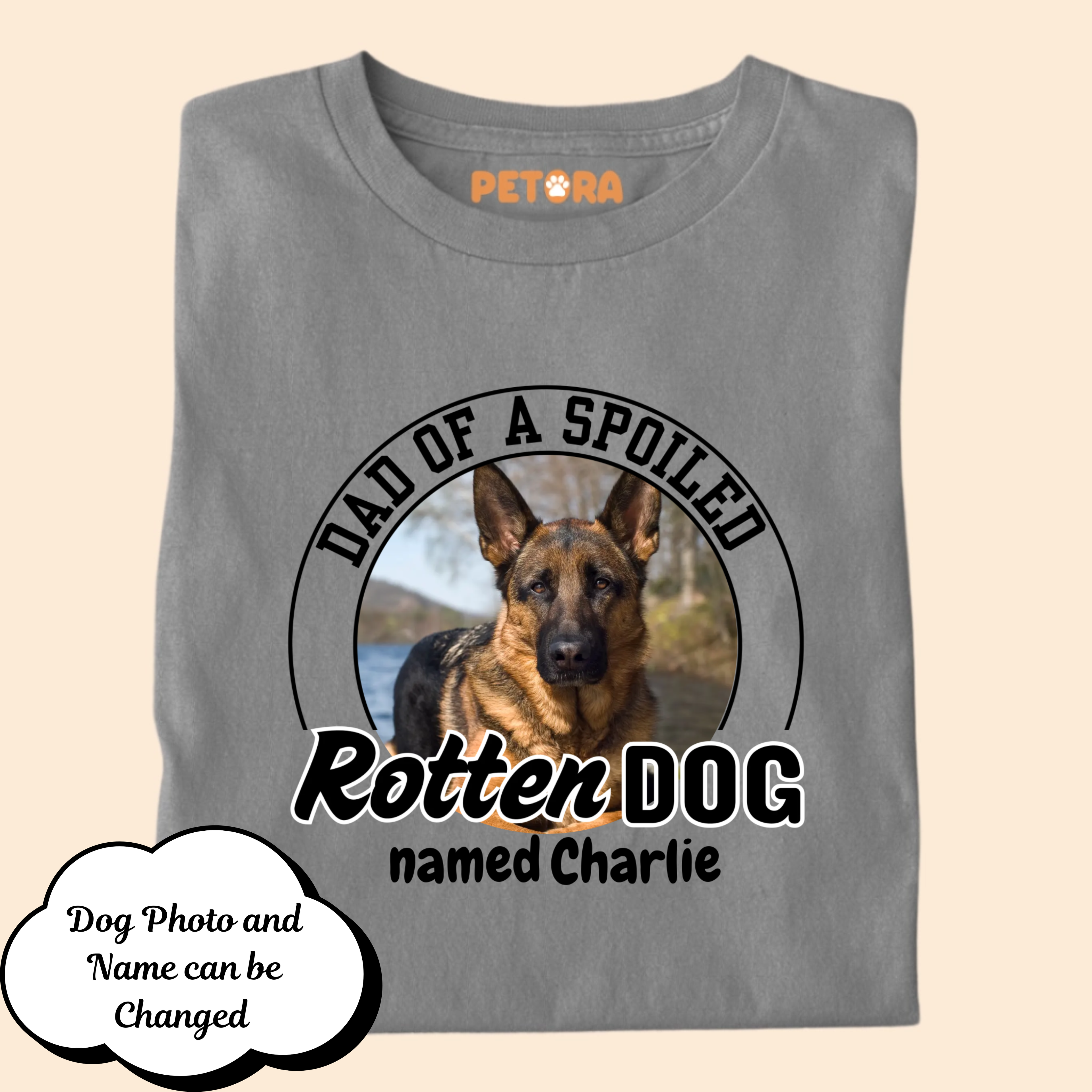 [Personalised] Dad of a Spoiled Rotten Dog