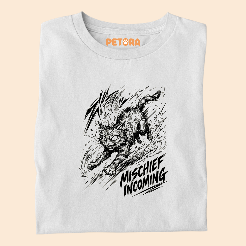 Mischief Incoming Cat Meme T Shirt