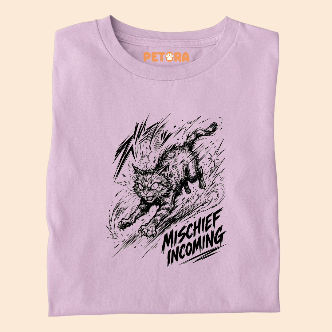 Mischief Incoming Cat Meme T Shirt