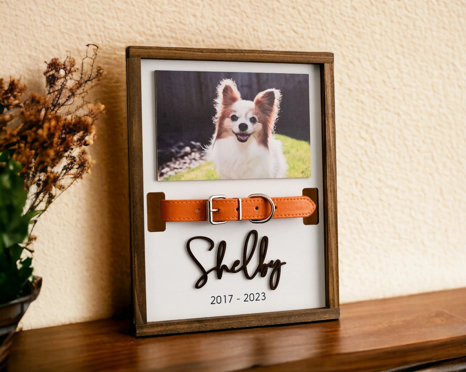 [Personalized] Pet Memorial Picture Frame - Gift for Pet Lovers
