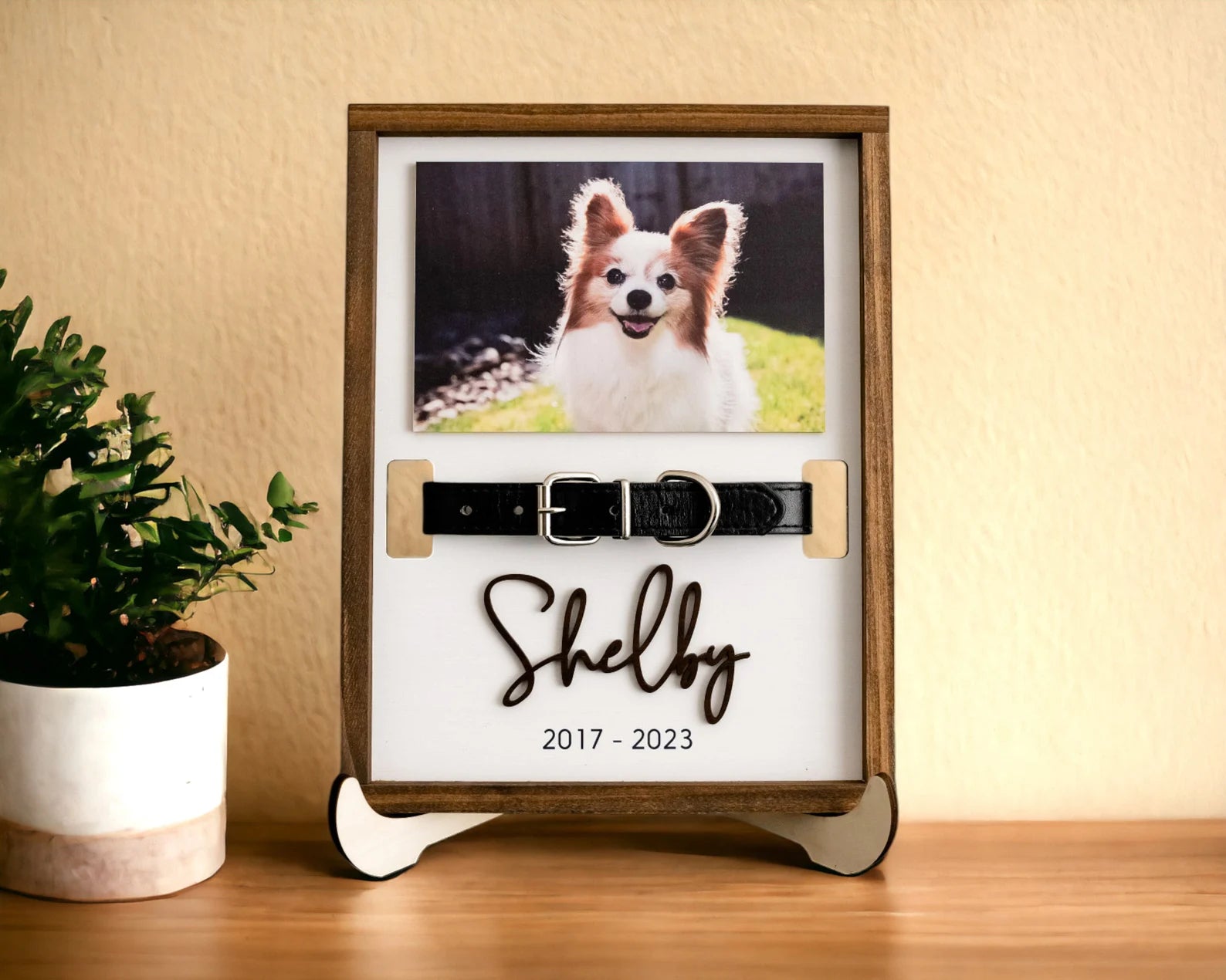 [Personalized] Pet Memorial Picture Frame - Gift for Pet Lovers