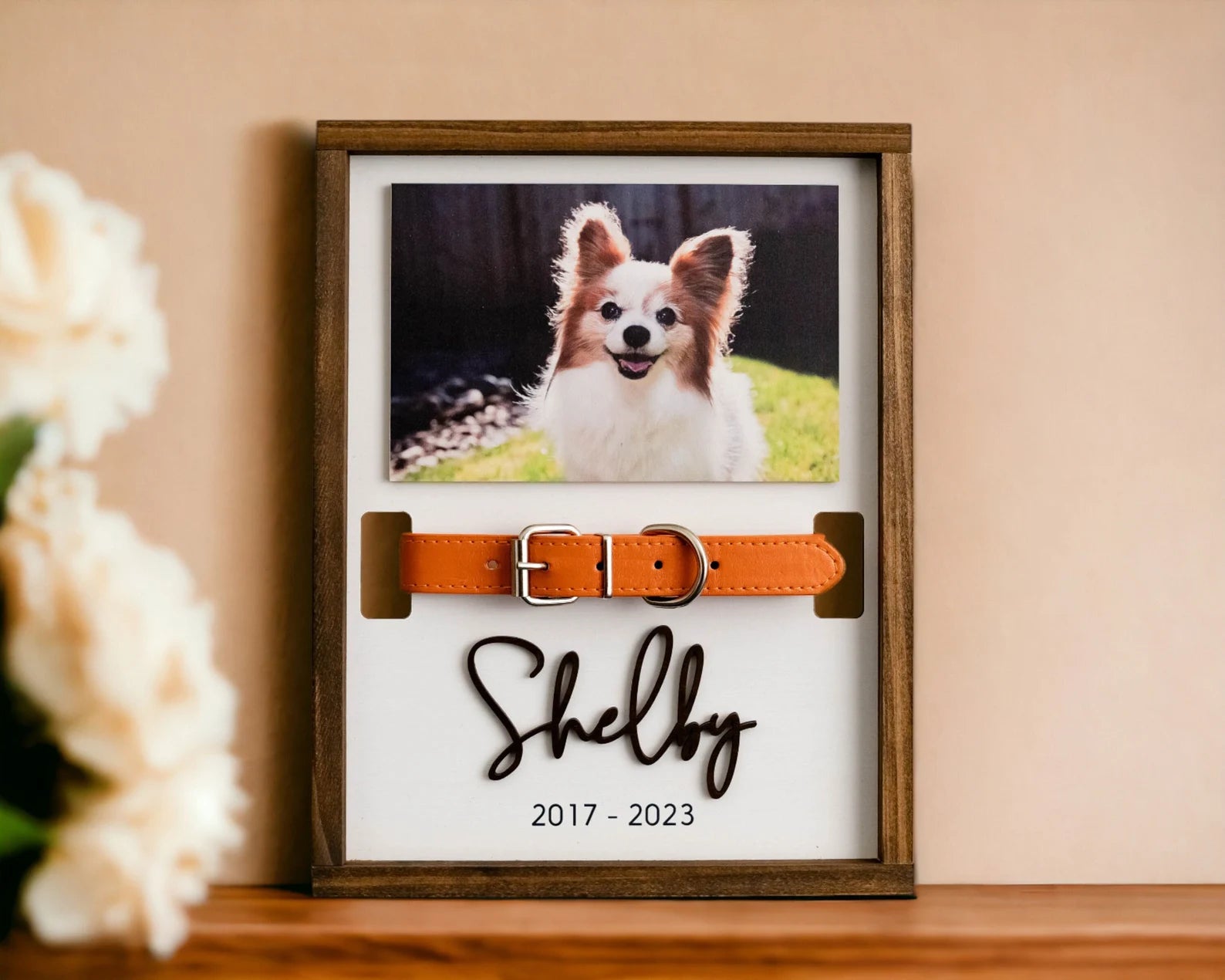 [Personalized] Pet Memorial Picture Frame - Gift for Pet Lovers